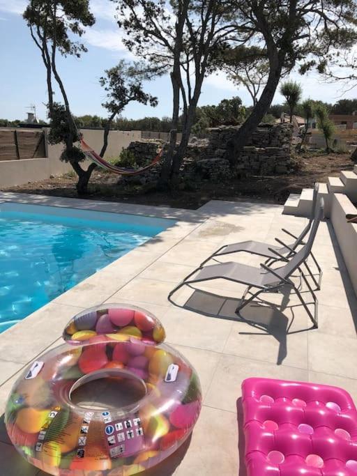 Villa Neuve Avec Piscine Bonifacio  Esterno foto