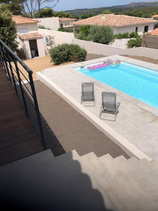 Villa Neuve Avec Piscine Bonifacio  Esterno foto